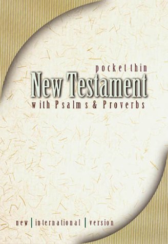 Holy Bible New International Version New Testament Psalms and Proverbs