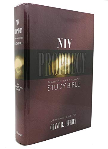 NIV Prophecy Marked Reference Study Bible - Hardcover