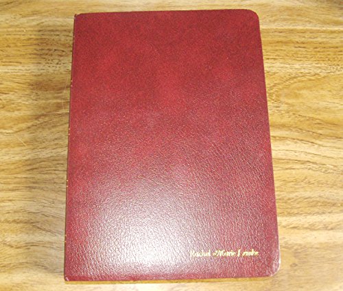 NIV Holy Bible Giant Print Reference Edition, Burgundy Leather-Look