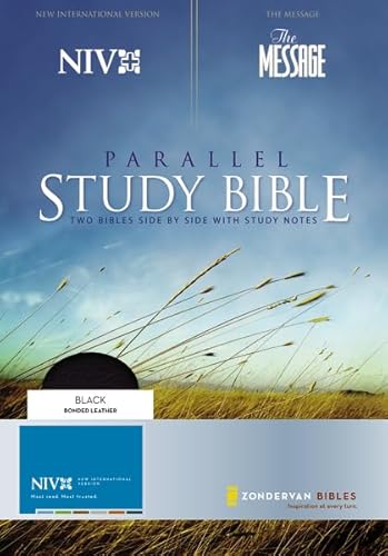 NIV and The Message Parallel Study Bible: Updated Numbered Edition