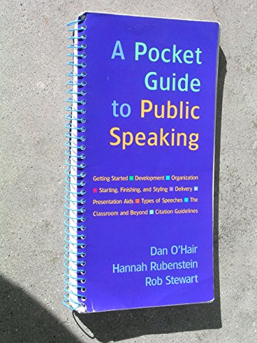 A Pocket Guide to Public Speaking