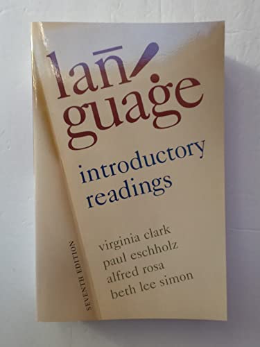 Language: Introductory Readings