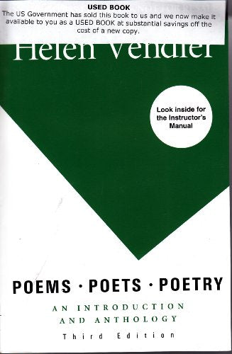Poems, Poets, Poetry: An Introduction and Anthology