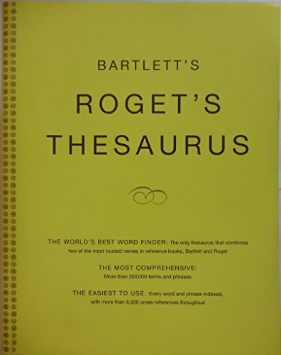 Bartlett's Roget's Thesaurus