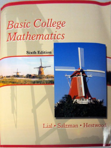 Basic College Mathematics (6th Edition)