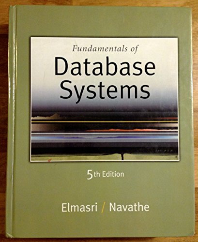 Fundamentals of Database Systems, 5th Edition