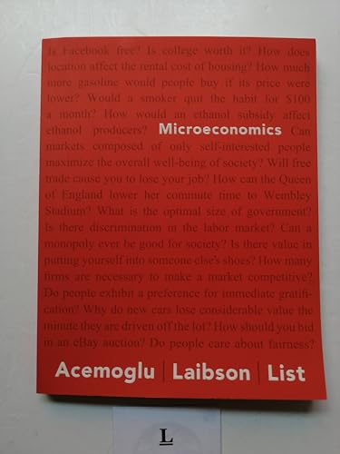 Microeconomics (The Pearson Series in Economics)