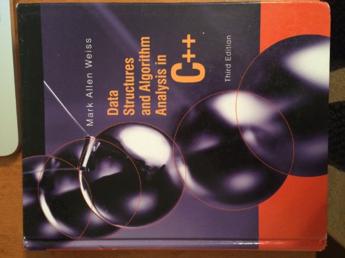 Data Structures And Algorithm Analysis in C++