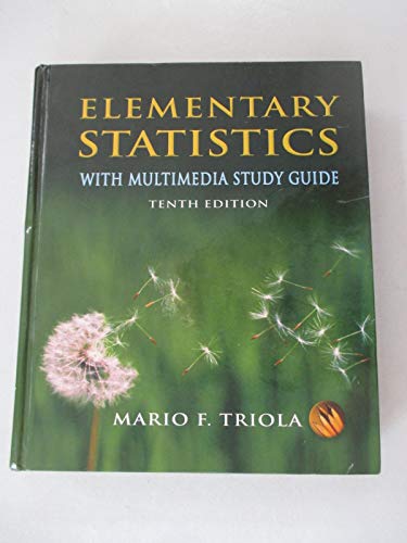 Elementary Statistics With Multimedia Study Guide (10th Edition) (MyStatLab Series)