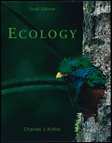 Ecology: The Experimental Analysis of Distribution and Abundance (6th Edition)