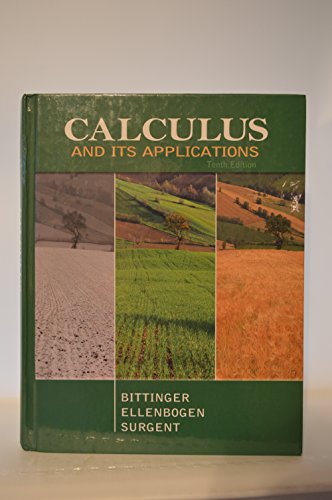 Calculus and Its Applications (10th Edition)