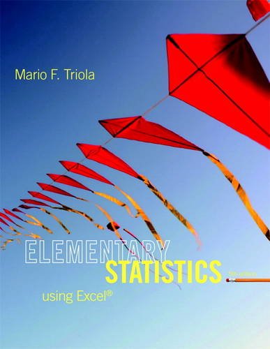 Elementary Statistics Using Excel (5th Edition)