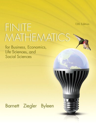 Finite Mathematics for Business, Economics, Life Sciences and Social Sciences Plus NEW MyLab Math with Pearson eText -- Access Card Package