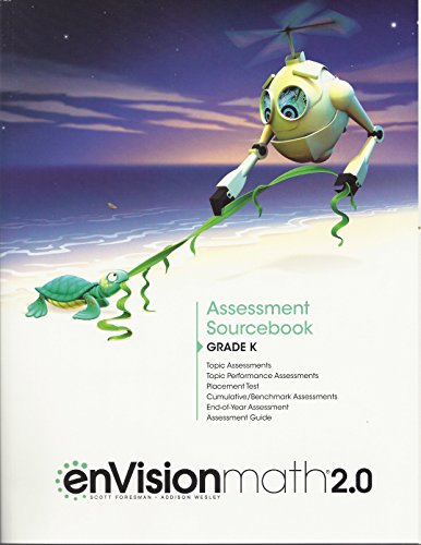 Envision Math 2.0 Assessment Sourcebook Grade K
