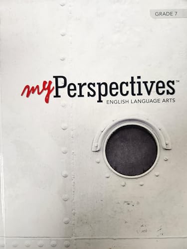 Myperspectives English Language Arts 2017 Student Edition Hardcover Grade 07