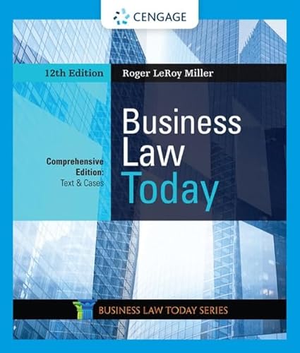 Business Law Today, Comprehensive