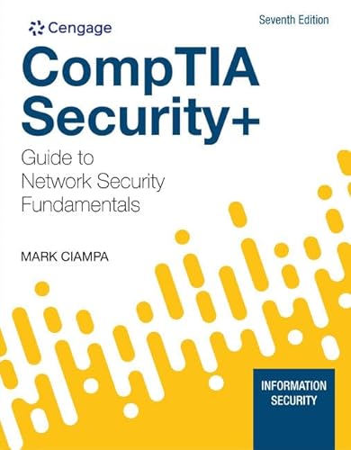 CompTIA Security+ Guide to Network Security Fundamentals (Mindtap Course List)