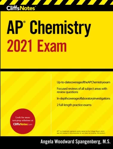 CliffsNotes AP Chemistry 2021 Exam: 2021 Exam