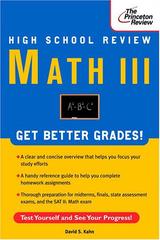 High School Math III Review (Princeton Review)