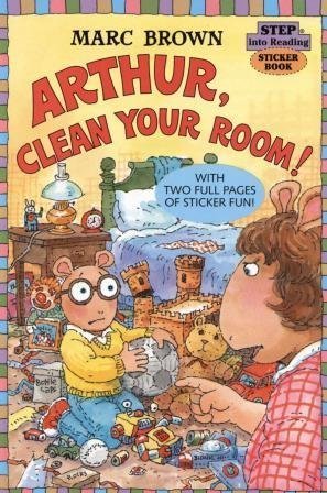 Arthur, Clean Your Room! (Step into Reading Sticker Book)