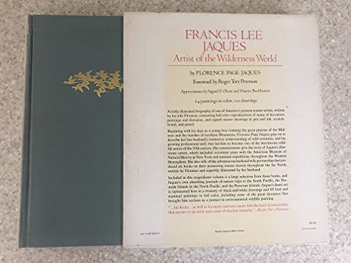 Francis Lee Jaques: Artist of the Wilderness World