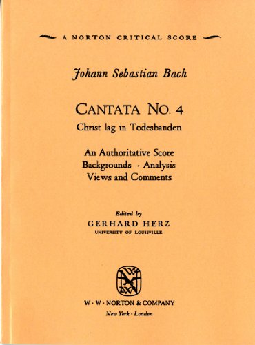 Cantata No. Four (Norton Critical Scores)