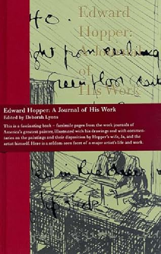 Edward Hopper: A Journal of His Work