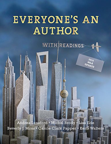 Everyone's an Author: With 2016 Mla Update and Readings