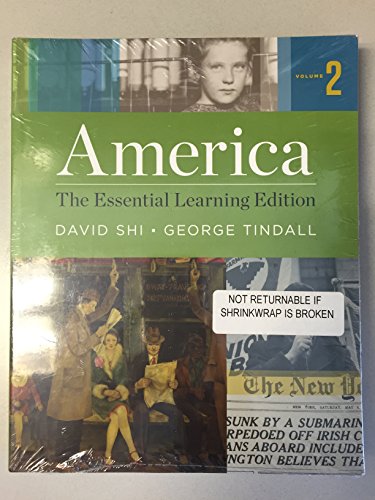 America: The Essential Learning Edition (Vol. 2)