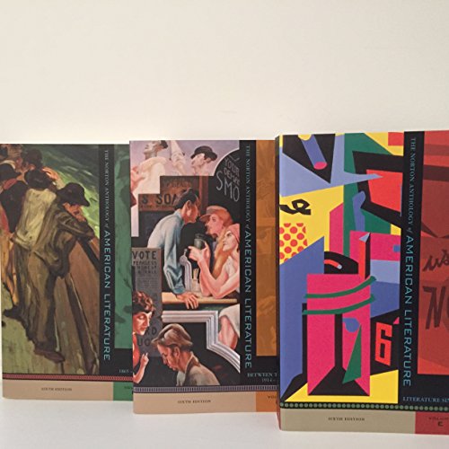 The Norton Anthology of American Literature: Volumes C  D  E (Norton Anthology)