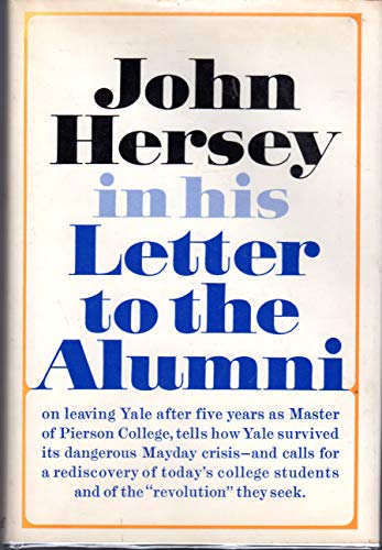 Letter to the Alumni