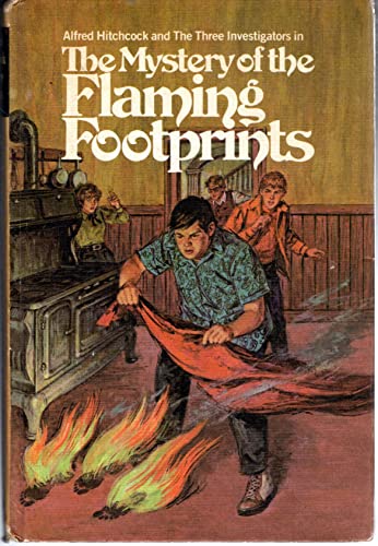 Alfred Hitchcock and The Three Investigators in The Mystery of the Flaming Footprints