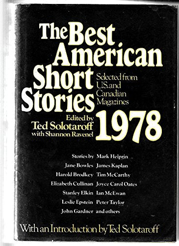 Best American Short Stories 1978