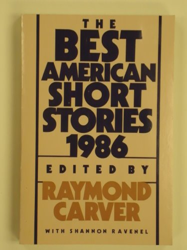 Best American Short Stories, 1986