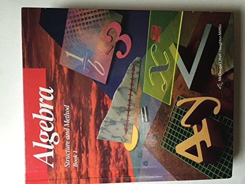 Algebra Structure & Method Book 1