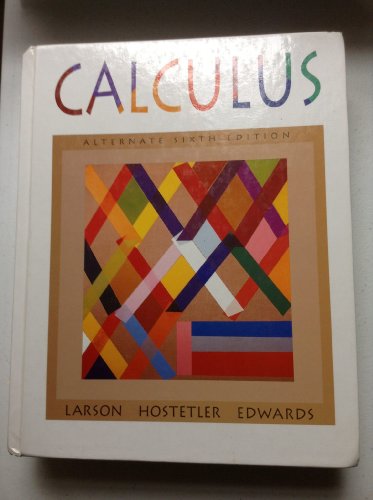 Calculus with Analytic Geometry, Alternate