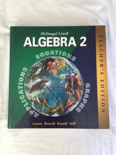McDougal Littell Algebra 2, Teacher's Edition