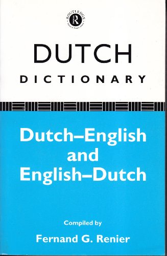 Dutch Dictionary: Dutch-English, English-Dutch