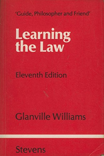 Learning the Law (11th Edition)