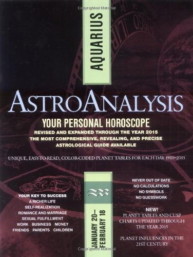 AstroAnalysis: Aquarius (AstroAnalysis Horoscopes)