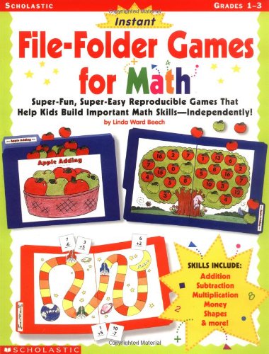 Instant File Folder Games for Math