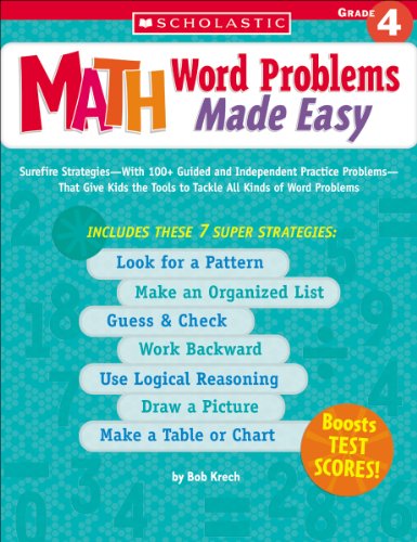 Math Word Problems Made Easy: Grade 4