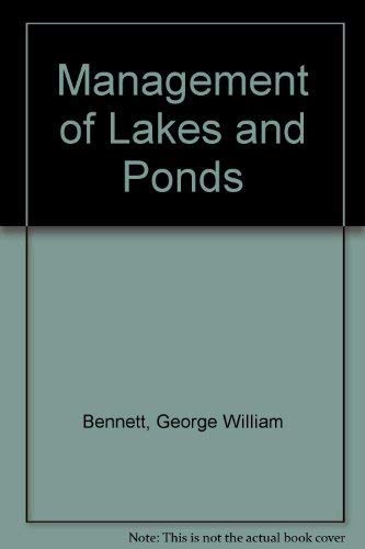 Management of Lakes and Ponds