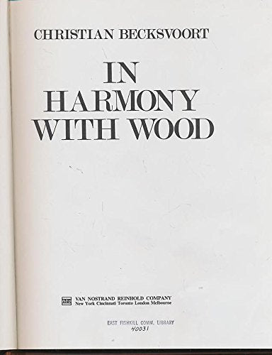 In Harmony With Wood