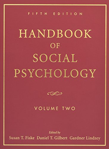 Handbook of Social Psychology, Volume 2