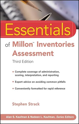 Essentials of Millon Inventories Assessment (Essentials of Psychological Assessment)