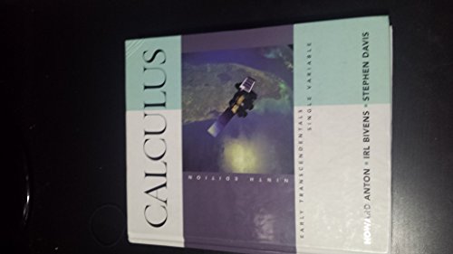 Calculus: Early Transcendentals, Single Variable
