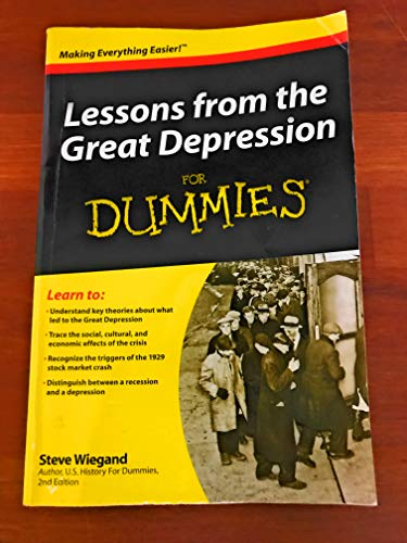 Lessons from the Great Depression For Dummies