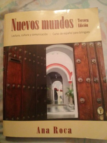 Nuevos mundos: Curso de espanol para bilingues
