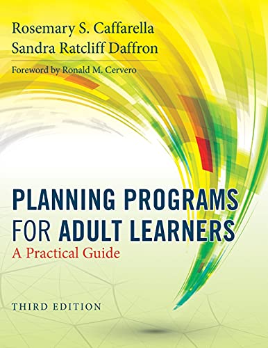 Planning Programs for Adult Learners: A Practical Guide